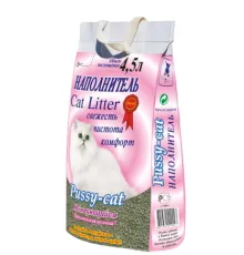 Наполнитель Pussy Cat комкующийся (Просковейская глина) 4,5 л