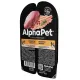 AlphaPet Superpremium паштет с индейкой для котят, 80 г