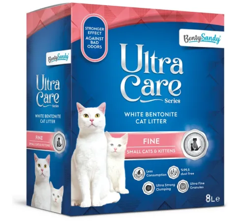 BentySandy Наполнитель Ultra Care Fine, 8 л