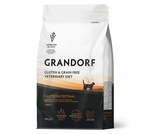 Grandorf Vet Cat Gastrointestinal (Индейка), 400 г