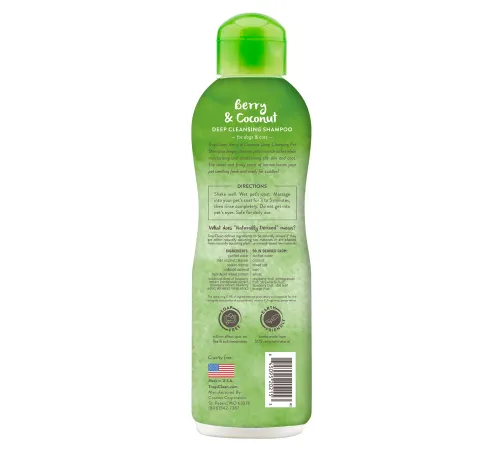 Tropiclean Шампунь Deep Cleansing Berry & Coconut, 355 мл