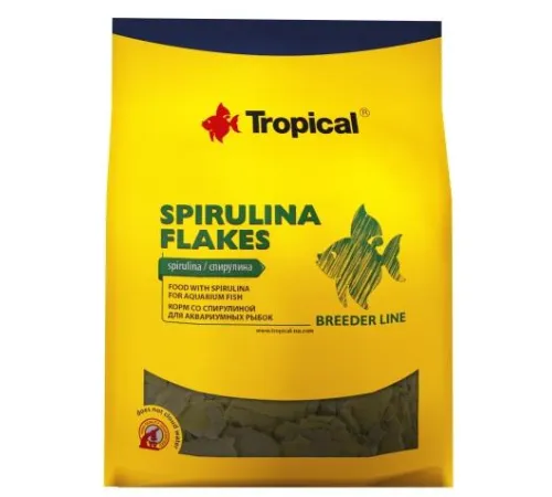 Tropical Spirulina Flakes Breeder Line, 1 кг