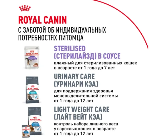 Royal Canin Sterilised (желе) 85 гр