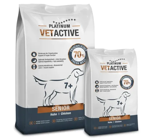 Platinum Vetactive Senior Dog (Курица), 5 кг
