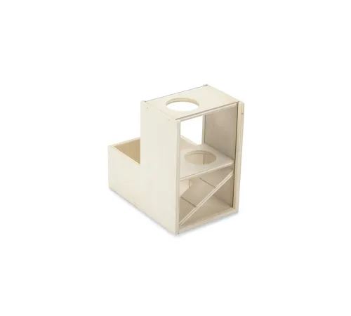 Beeztees Домик игровой для грызунов EXY MINT, 15x10x14 см