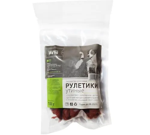 My Happy Pets Рулетики утиные 100 г