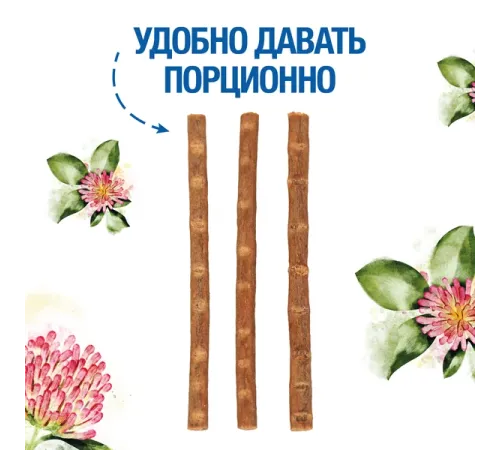 Monge Gift Skin support Мягкие палочки со свежей треской и красным клевером, 15 г