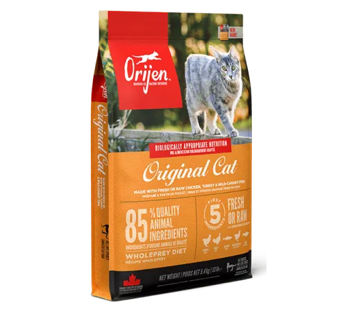 ORIJEN ORIGINAL CAT (Курица, индейка, рыба), 340 г