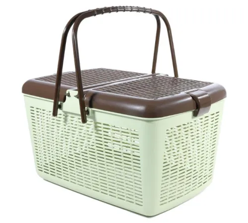 Triol 1055-2 Переноска из пластика квадратная L, 460х330х270 мм