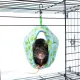 Bambini Pets Гамак подвесной Мяч регби для грызунов и хорьков, 18*13*13 см