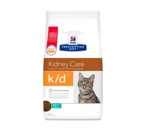 Hill's Prescription Diet k/d Kidney Care для кошек (тунец) 400 г