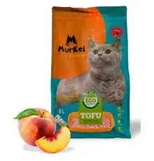 Murkel Наполнитель TOFU (Персик), 6 л/2,6 кг