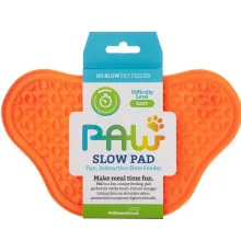 PetDreamHouse Коврик лизательный PAW Lick Pad, оранжевый