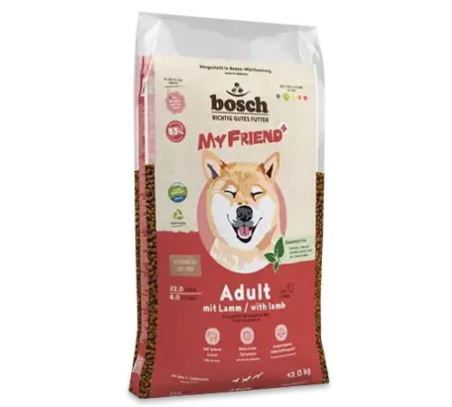 Bosch My Friend+ Adult Dog (Ягненок), 12 кг