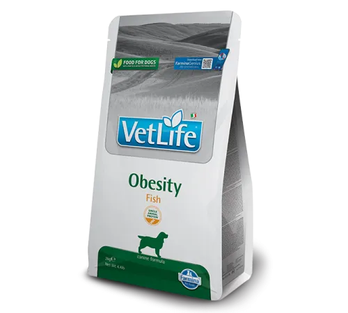 Farmina Vet Life Obesity Dog (Рыба), 12 кг