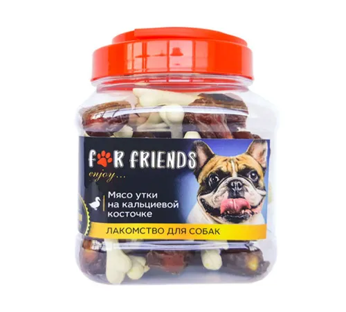 For Friends Мясо утки на кальциевой косточке 500 г