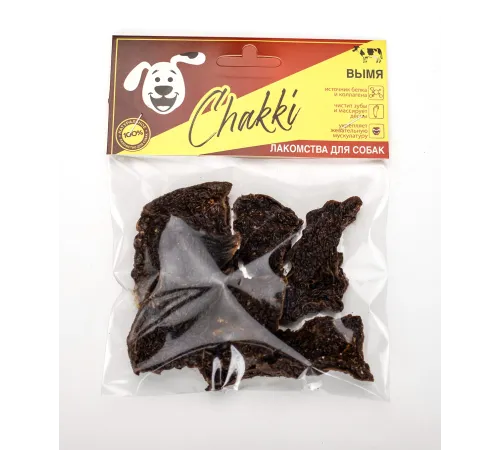 Чакки Вымя говяжье резаное, 50 г