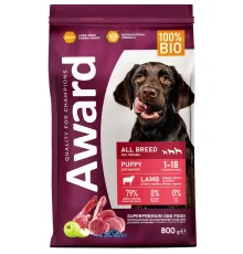 Award Puppy All Breed (Ягненок, индейка), 800 г