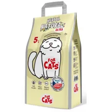 FOR CATS Наполнитель Natural Herbal Ultra (аромат трав и цветов), 5 л