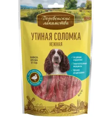 Лакомство для собак: утиная соломка нежная, 90 г