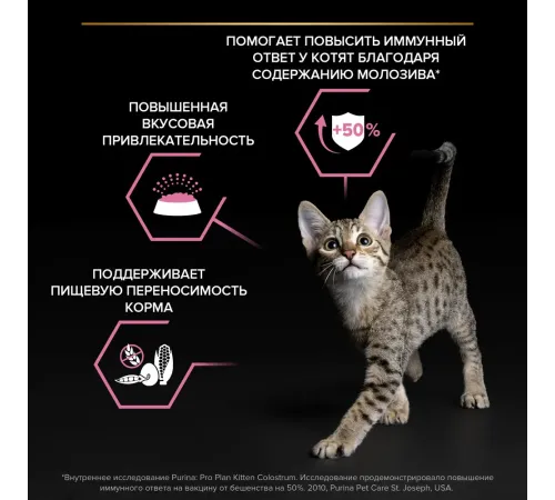 Purina Pro Plan Delicate Digestion Kitten (Индейка), 400 г