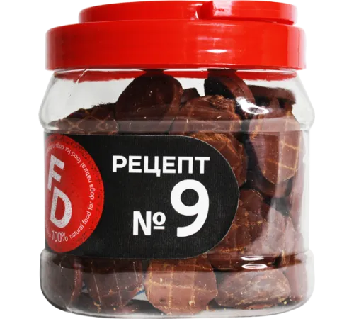 For Dogs Рецепт №9 - Медальоны из утиного мяса, 500 г