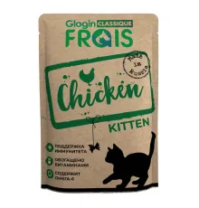 Frais Classique Kitten Кусочки в соусе с курицей, 85 г