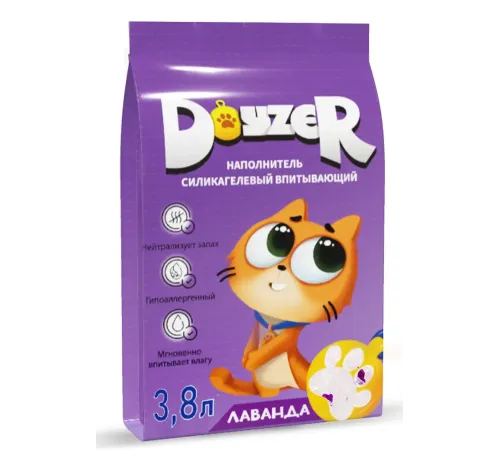 Doyzer Наполнитель силикагелевый (лаванда), 3,8 л