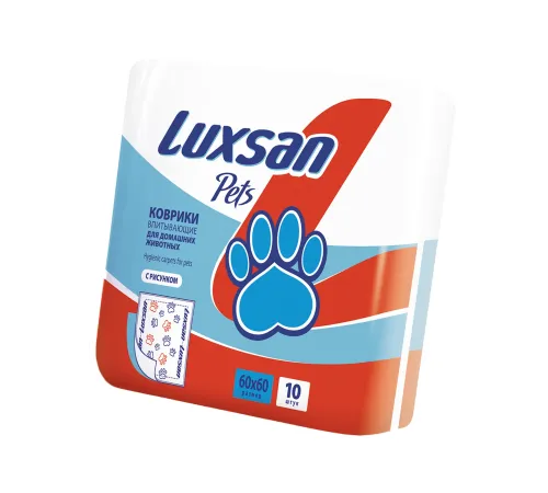 Luxsan Premium Коврики (пеленки), 60х60 см, 10 шт/уп