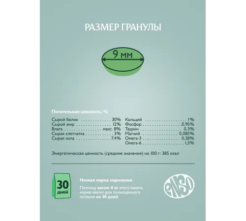 ENSO Cat Formula Sterilized (Кролик), 350 г