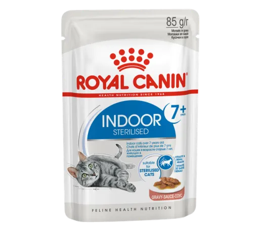 Royal Canin Indoor Sterilized 7+ (соус), 85 г