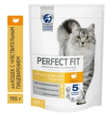 Perfect Fit для кошек с чувствительным пищеварением (Индейка), 190 г