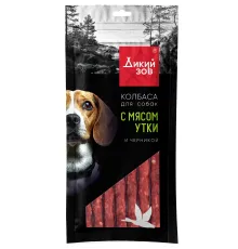 ТИТБИТ Дикий Зов Колбаса с мясом утки и черникой, 85 г