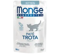Monge Cat Mono Paté Kitten (Форель) 85 г
