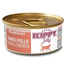 Kippy Jelly Cat Тунец и курица в желе, 70 г