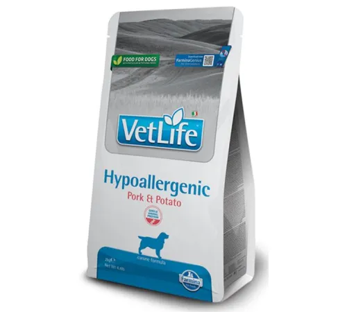 Farmina Vet Life Hypoallergenic Dog (Свинина, картофель), 2 кг