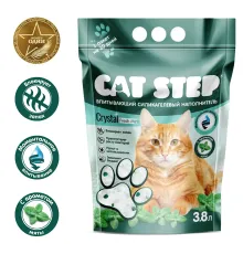 Cat Step Crystal Мята, 3,8 л (1,67 кг)
