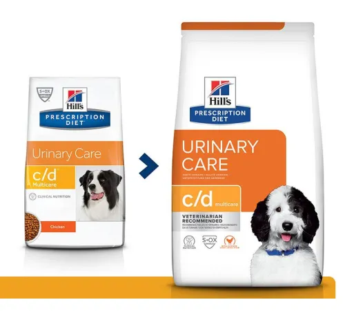 Hill's Prescription Diet c/d Multicare Urinary Care для собак (курица), 1,5 кг
