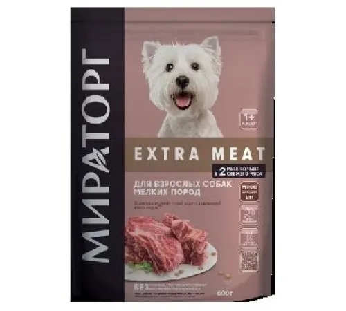 Мираторг Extra Meat для собак мелких пород (Говядина), 600 г