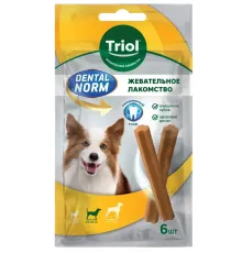 Triol DENTAL NORM Палочки жевательные для средних пород, 150 г (6 шт/уп)