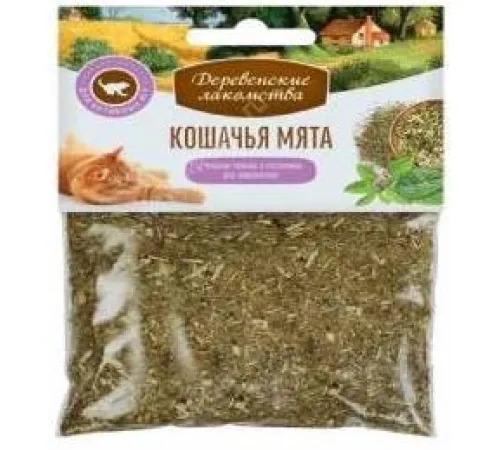 Кошачья мята Деревенские лакомства Тимьян + Пустырник 15 г