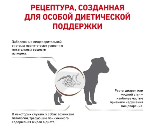 Royal Canin Gastrointestinal Low Fat Small Dog, 1 кг