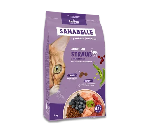 Bosch Sanabelle Adult Ostrich (Страус), 400 г New