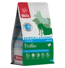 BLITZ Dog Vetline Hypoallergenic (Индейка), 500 г