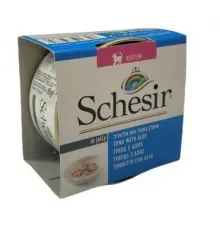Schesir Tuna Aloe Kitten (Тунец, алоэ) 85 г