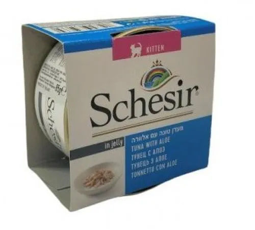 Schesir Tuna Aloe Kitten (Тунец, алоэ) 85 г