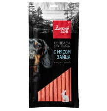 ТИТБИТ Дикий Зов Колбаса с мясом зайца и морошкой, 85 г