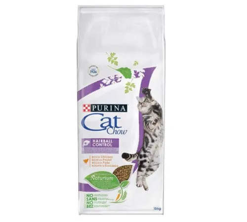 Cat Chow hairball control, 15 кг