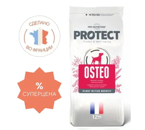 Flatazor Protect Osteo Dog, 12 кг