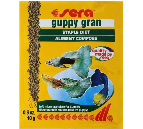Sera Корм гранулы для гуппи 